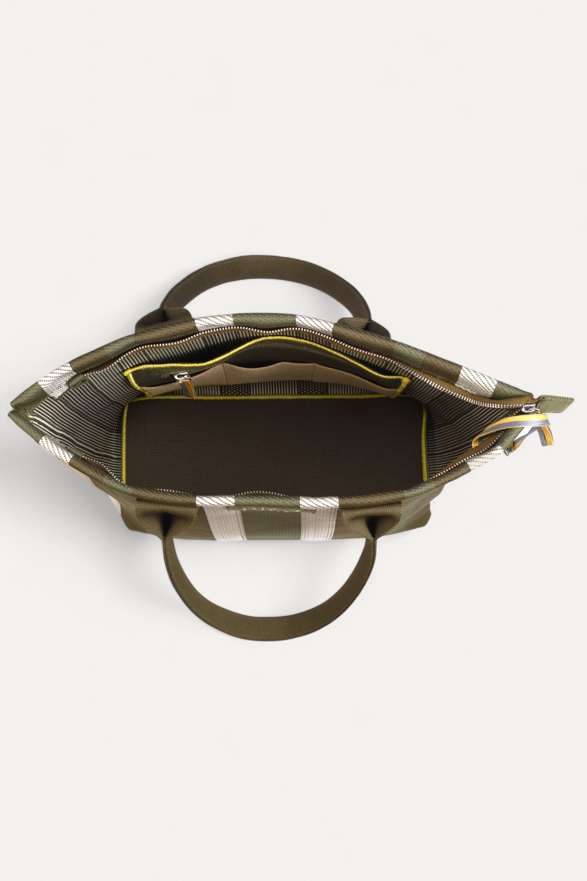 RIOZ-Eco-friendly zipper tote bag for women—sustainable, spacious, and made from recycled materials, ideal for everyday use and conscious living