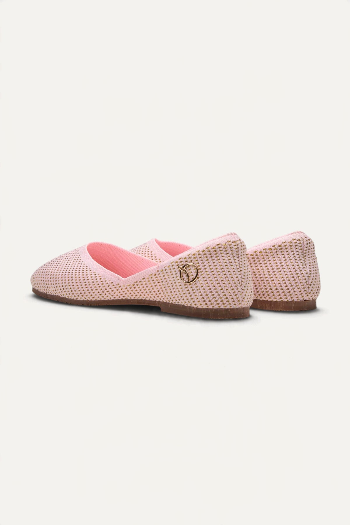 Sitara Juttis in Pink Gold, pair, side view