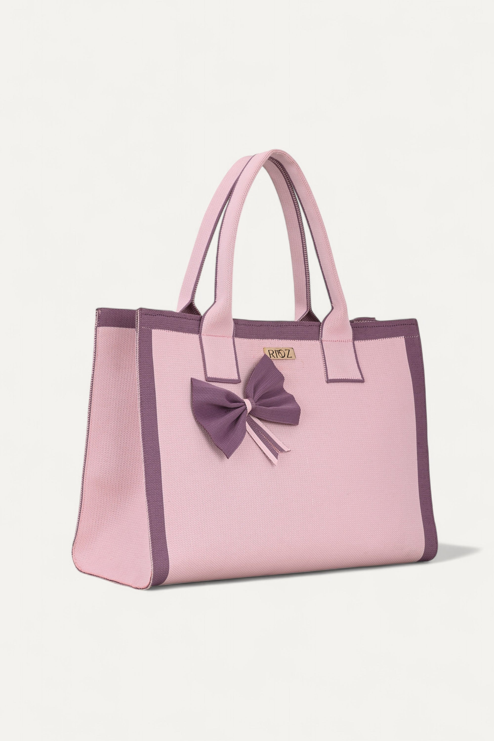 Bloom- Zipper Book Tote Bag