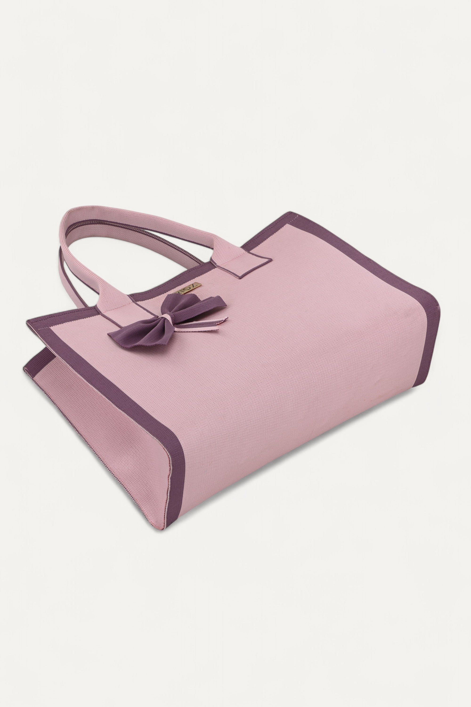 Bloom- Zipper Book Tote Bag