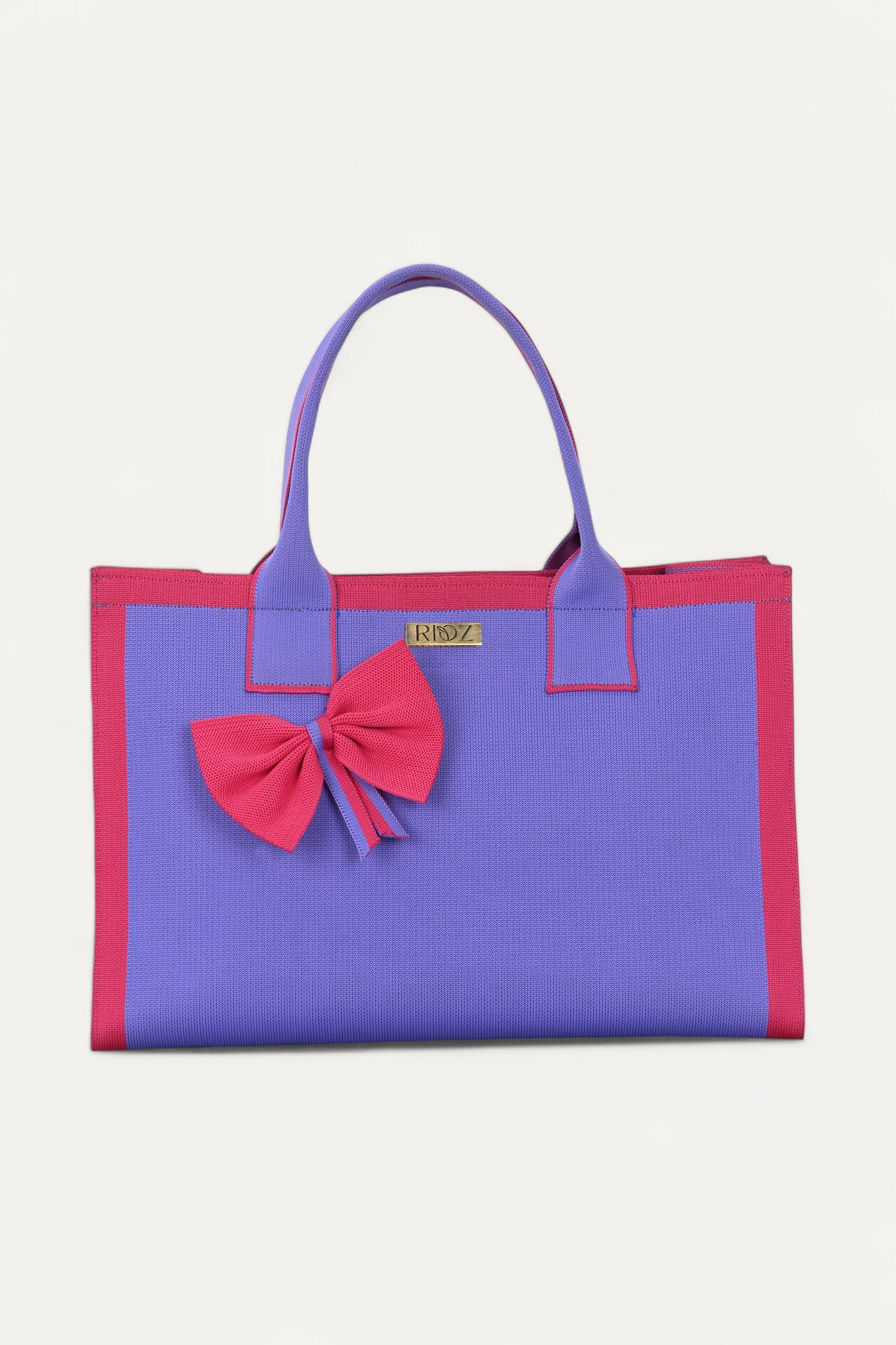 Bloom- Zipper Book Tote Bag