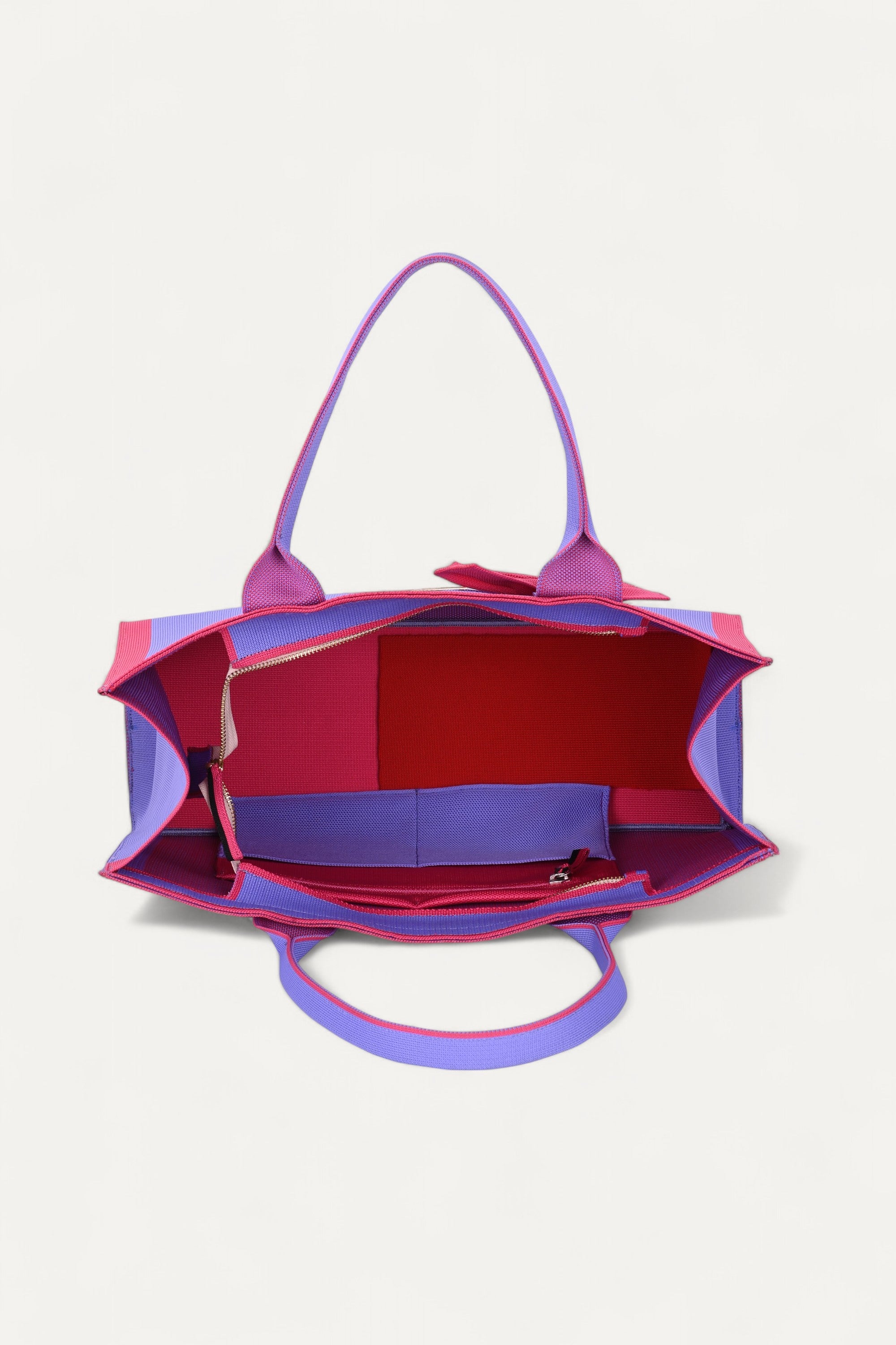 Bloom- Zipper Book Tote Bag