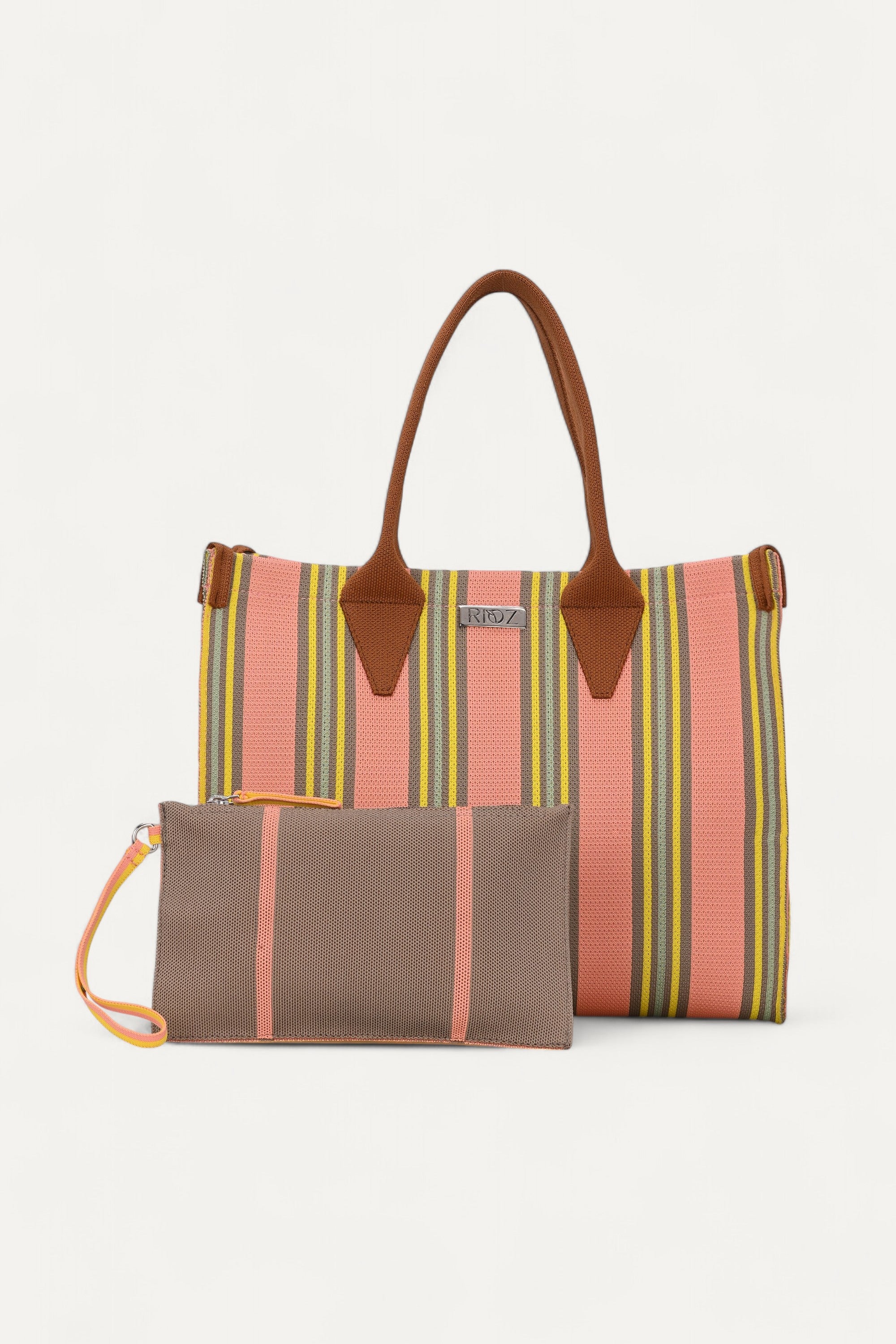 Coral- Book Tote Bag