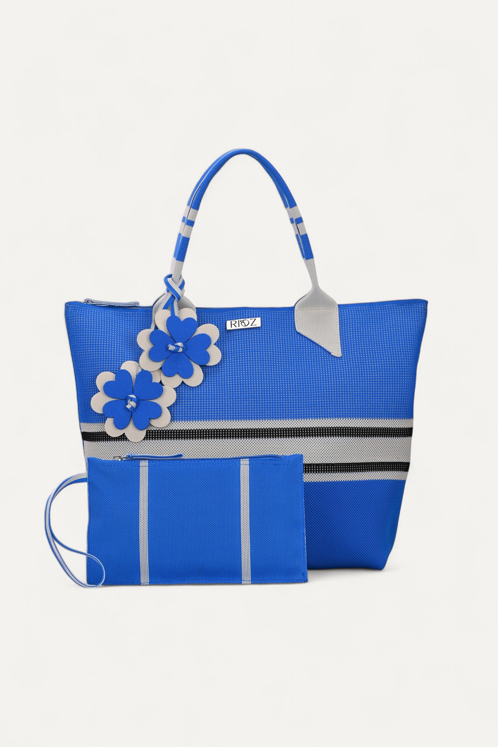 Polar- Zipper Tote Bag