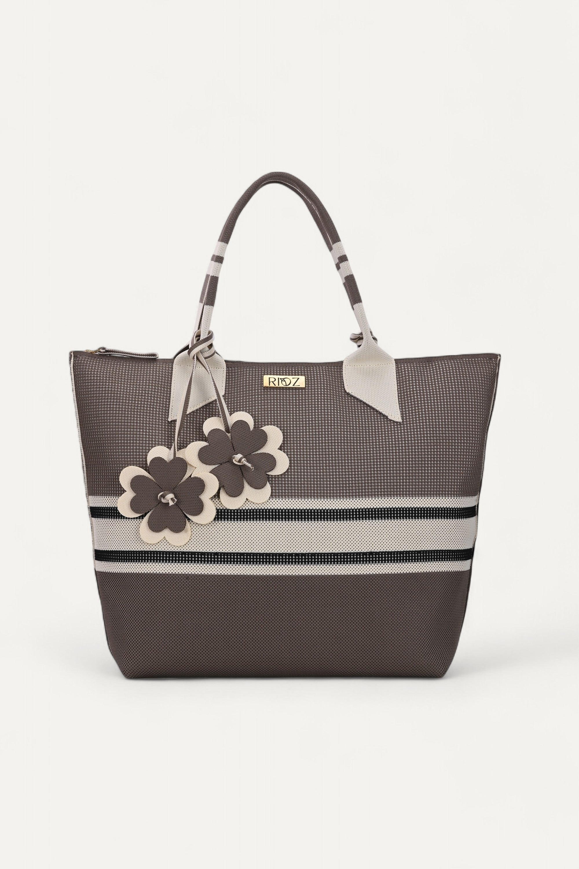 Polar- Zipper Tote Bag