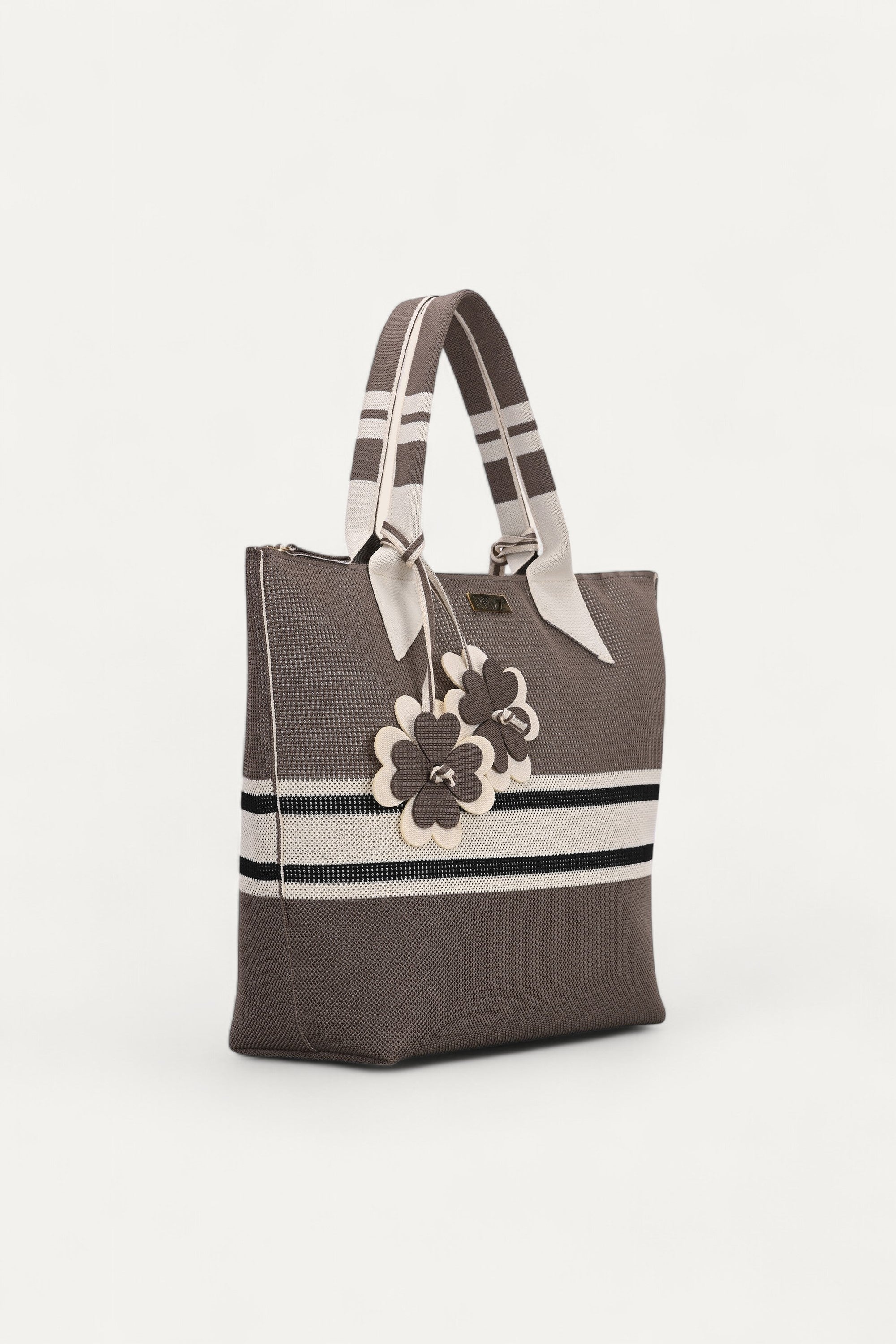 Polar- Zipper Tote Bag