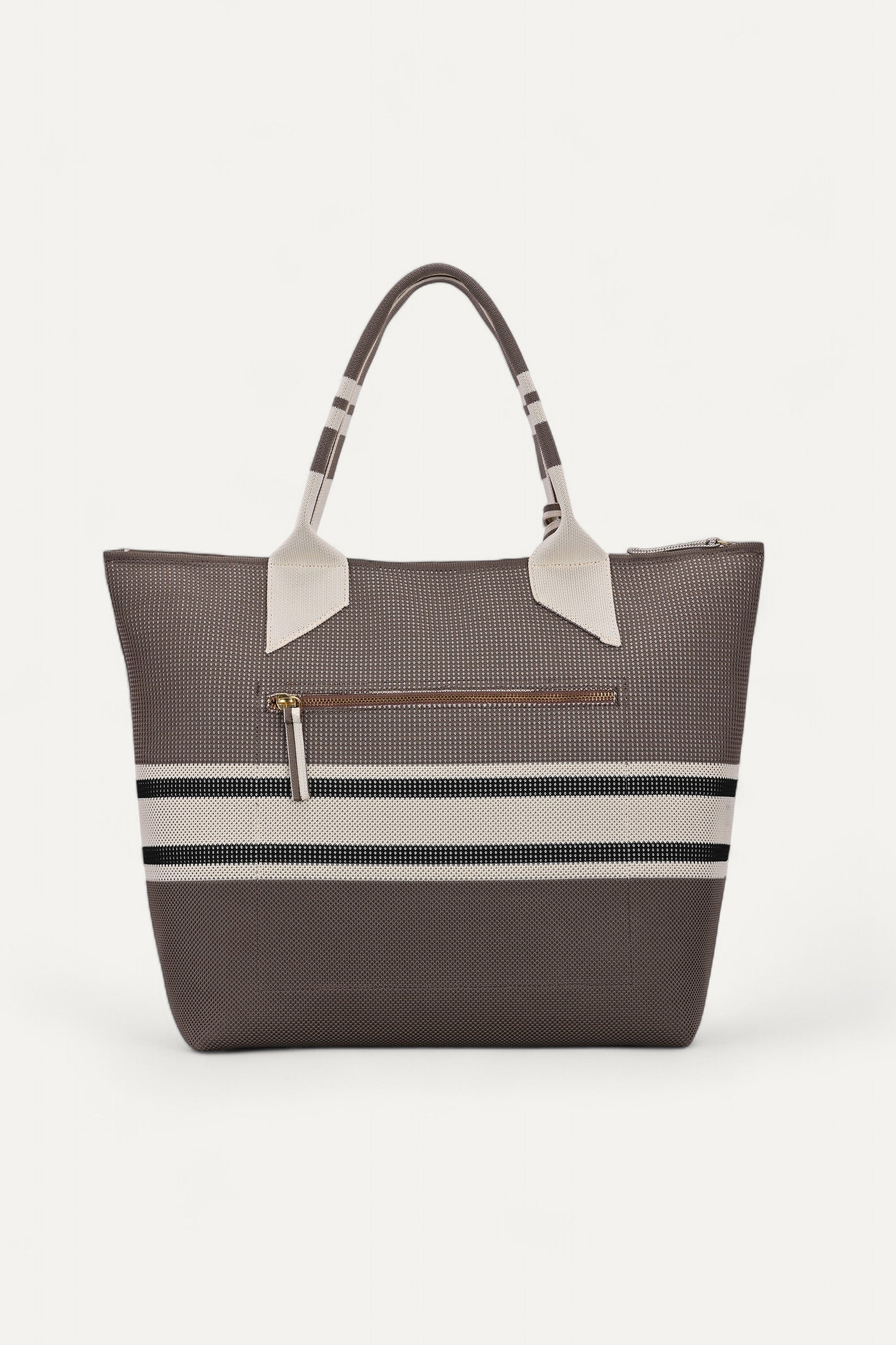 Polar- Zipper Tote Bag