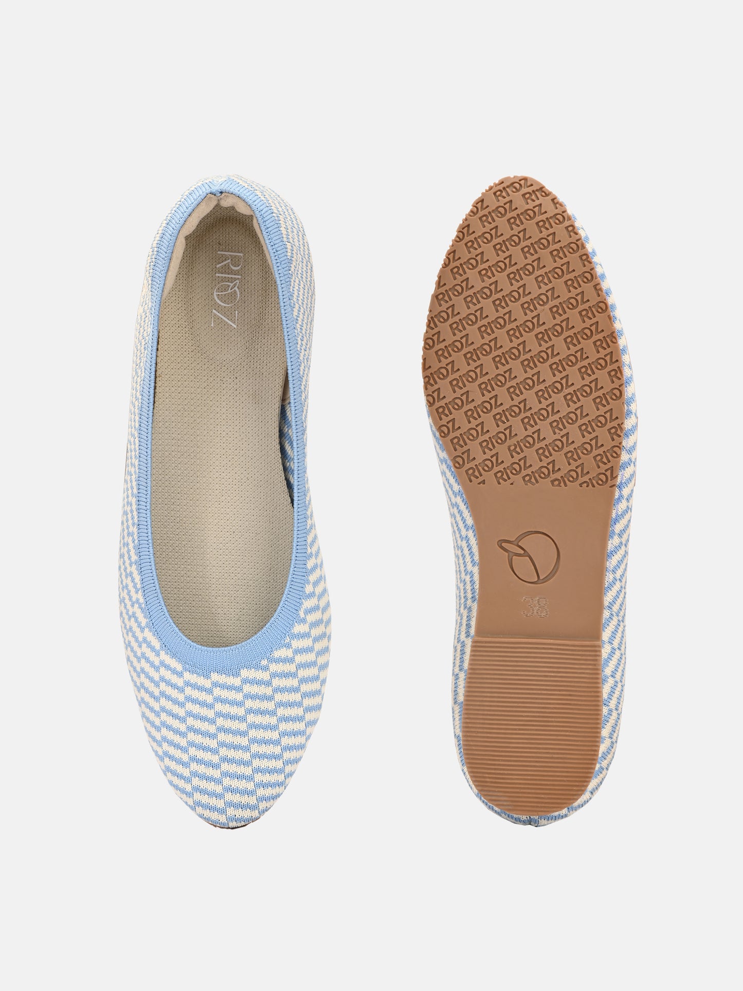 rioz -white bellies-blue bellies-bellies flats-girls flat-girls bellies- sustainable footwear