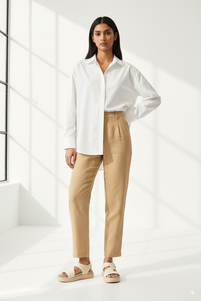 Rioz cream casual sandals for women with breathable knit straps and cushioned sole eco-friendly fabric and cushioned sole