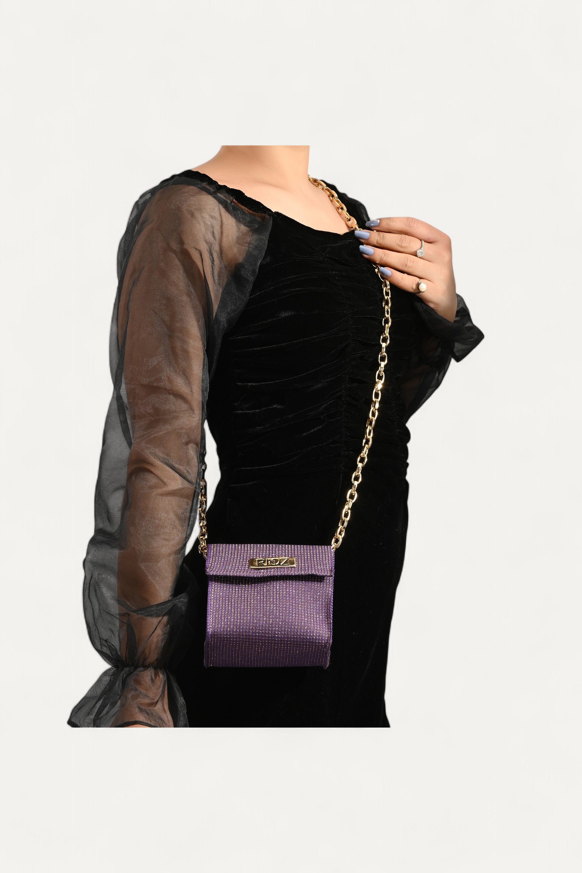 Rioz- party wear sling bag for women ladies purse- mini bag- mini crossbody bag