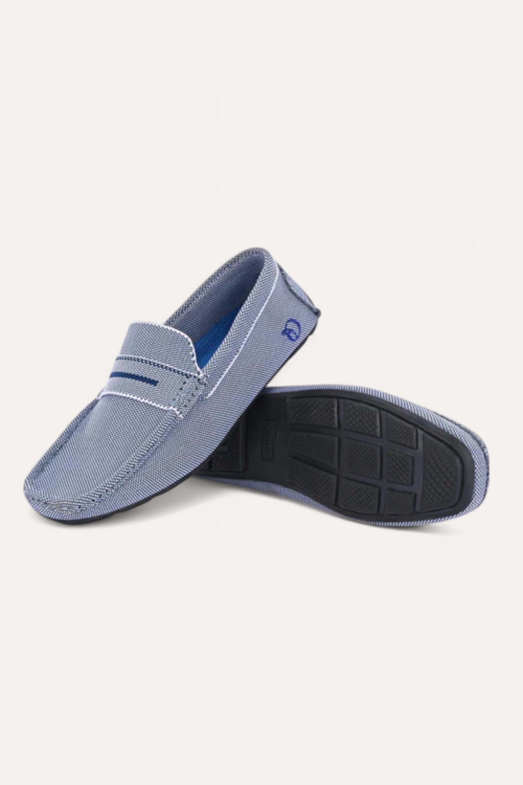 Rioz brown all-day-man-loafer-tan for women with breathable knit straps and cushioned sole eco-friendly fabric and cushioned sole