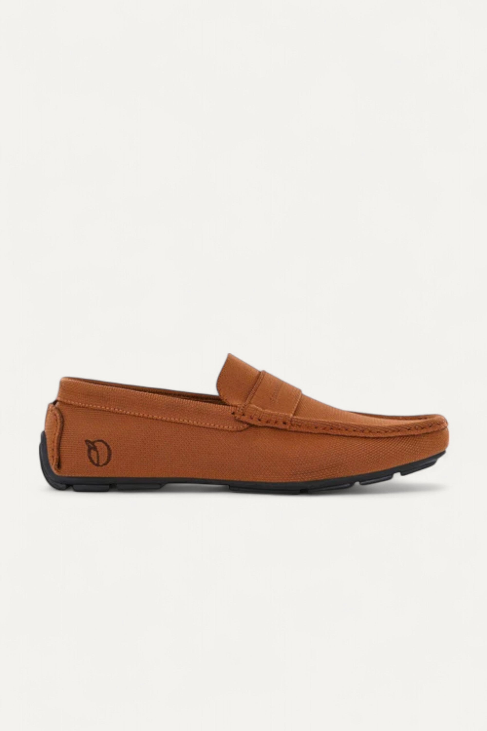 Rioz brown all-day-man-loafer-tan for women with breathable knit straps and cushioned sole eco-friendly fabric and cushioned sole