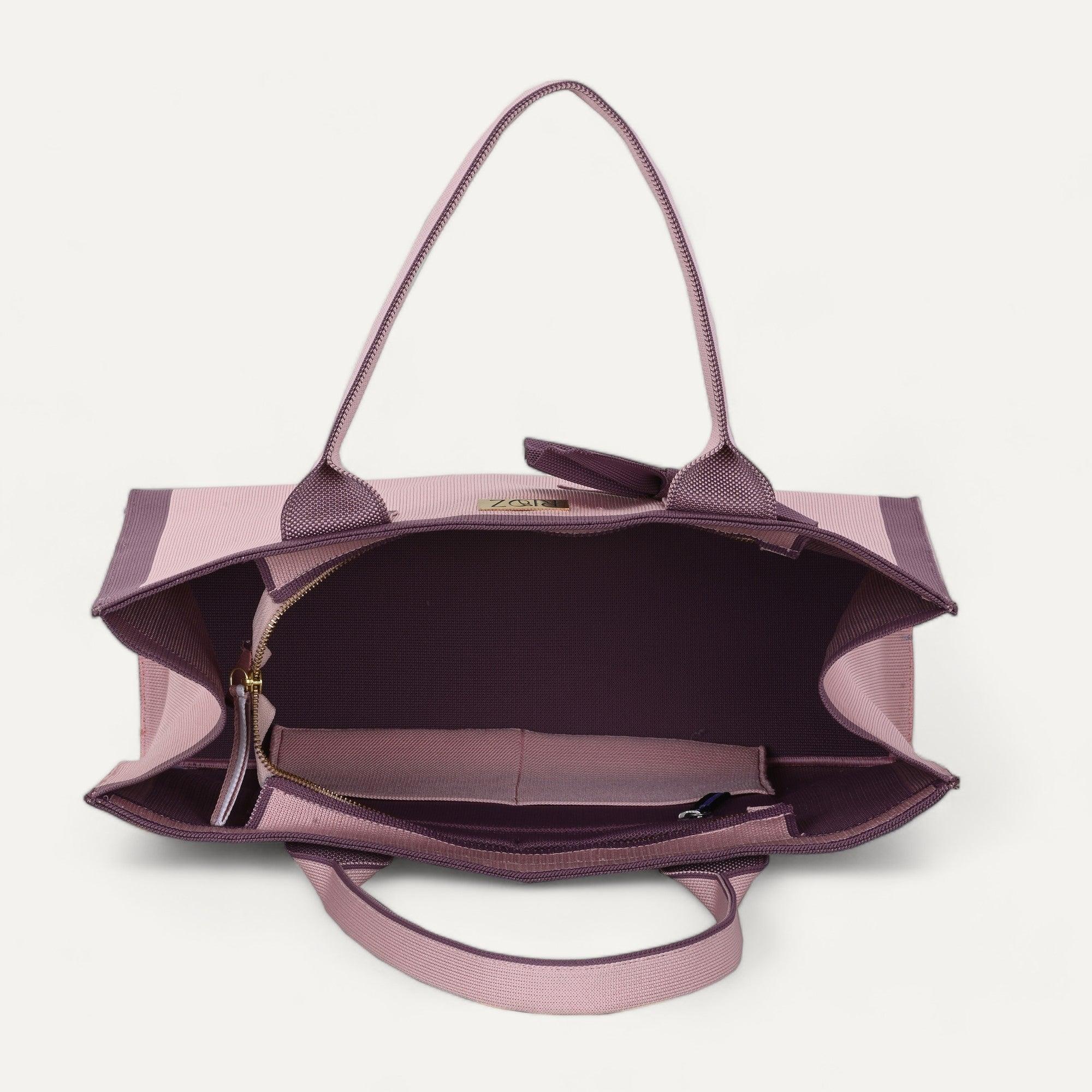 Bloom- Zipper Book Tote Bag - Rioz
