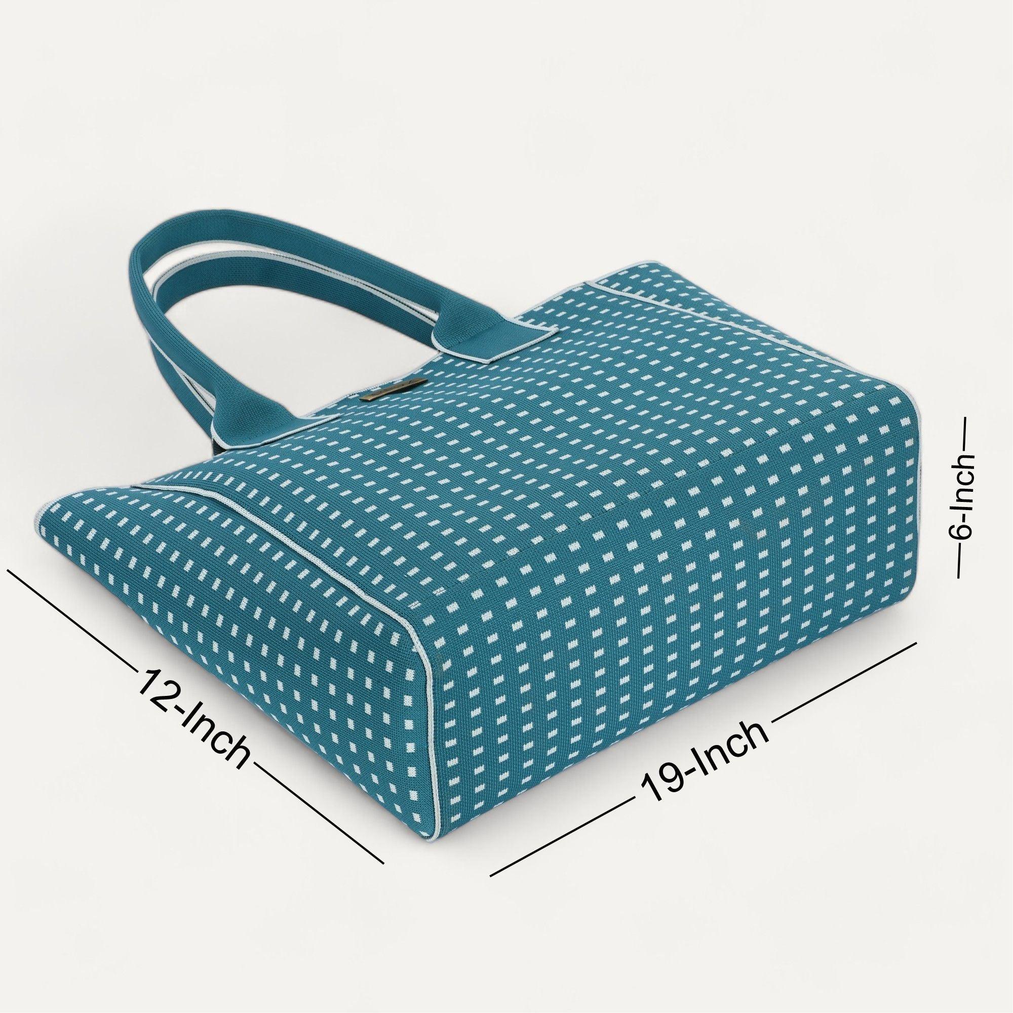 Eco-friendly backpack by Rioz blue and red crossbody bag, stylish textured handbag for women