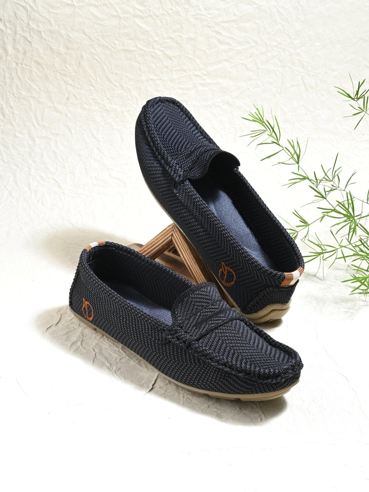 Eco-friendly and sustainable women’s loafers made from recycled materials, stylish and comfortable for everyday wear.