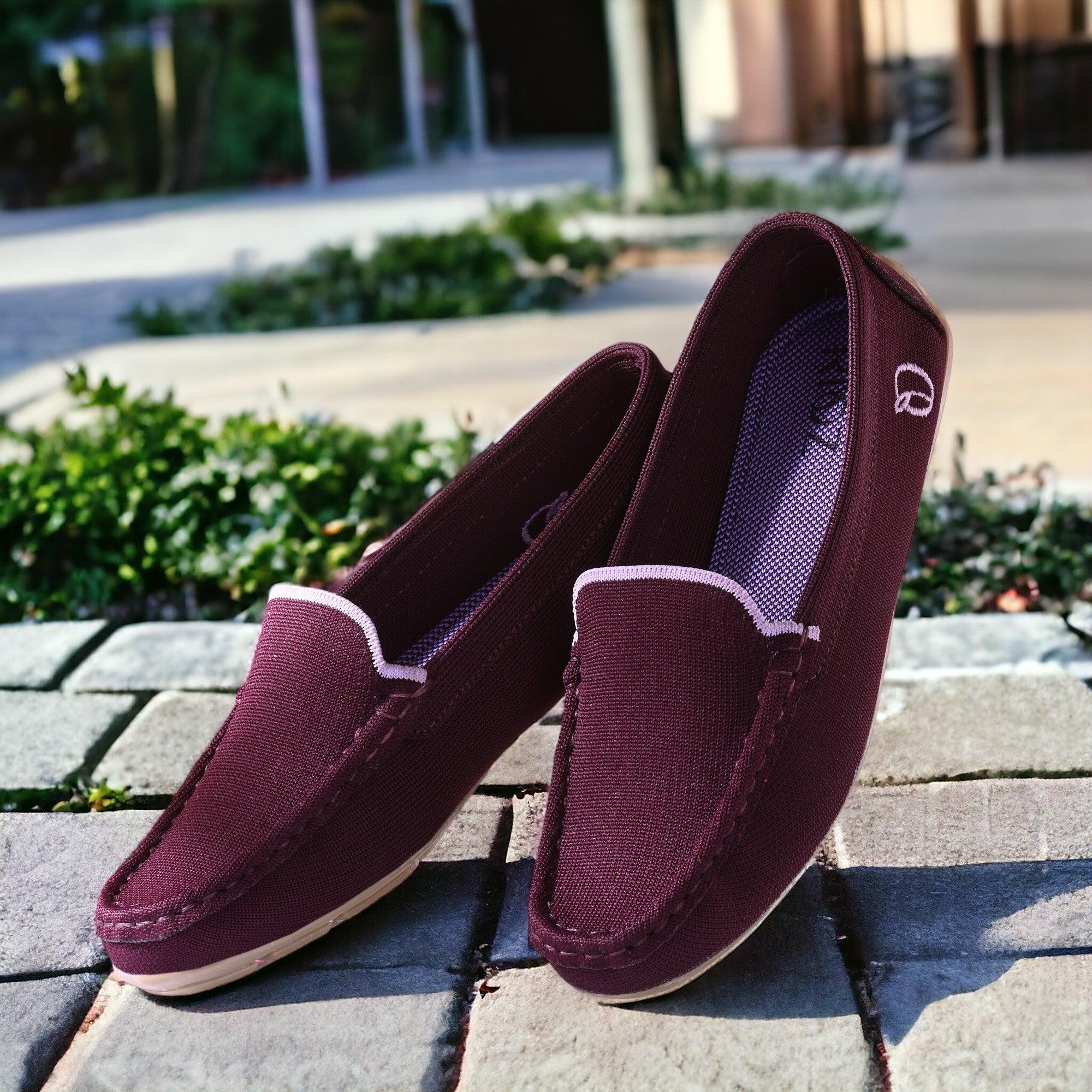 Rioz: Eco-friendly and sustainable women’s loafers made from recycled materials, stylish and comfortable for everyday wear.