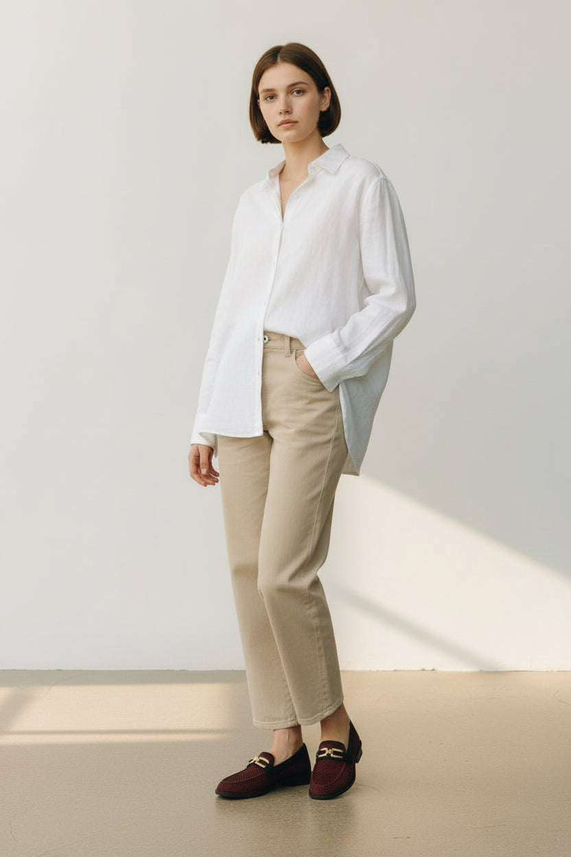 Rioz maroon knit slip-on loafers with black trim and gold buckle detail, eco-friendly fabric and cushioned sole casual shoes