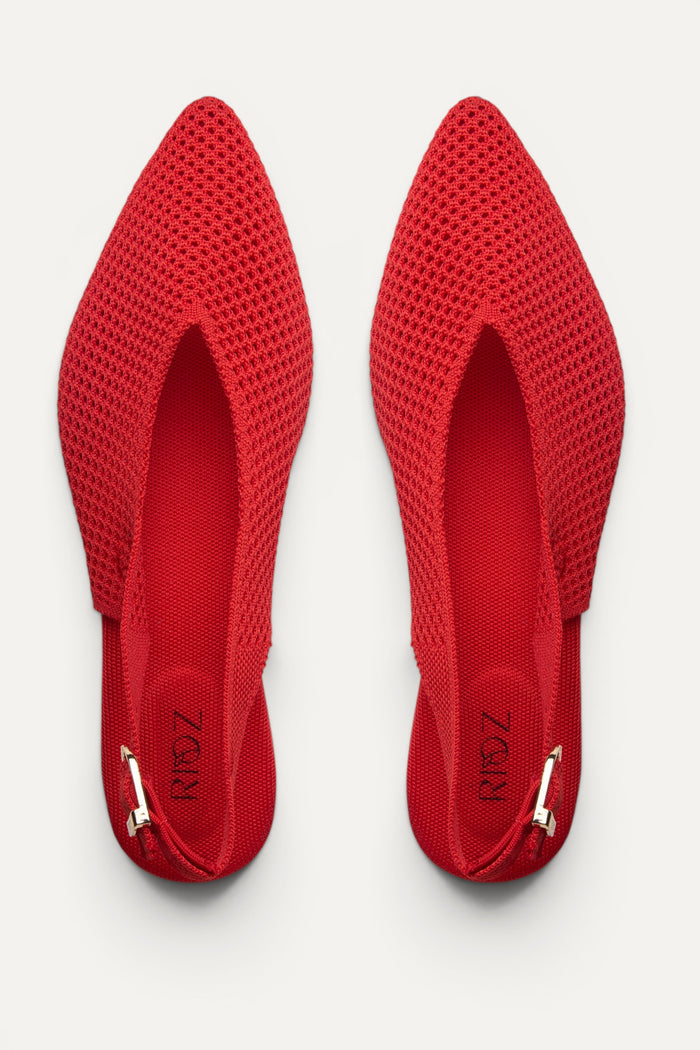 Pointed Slingback- Airknit