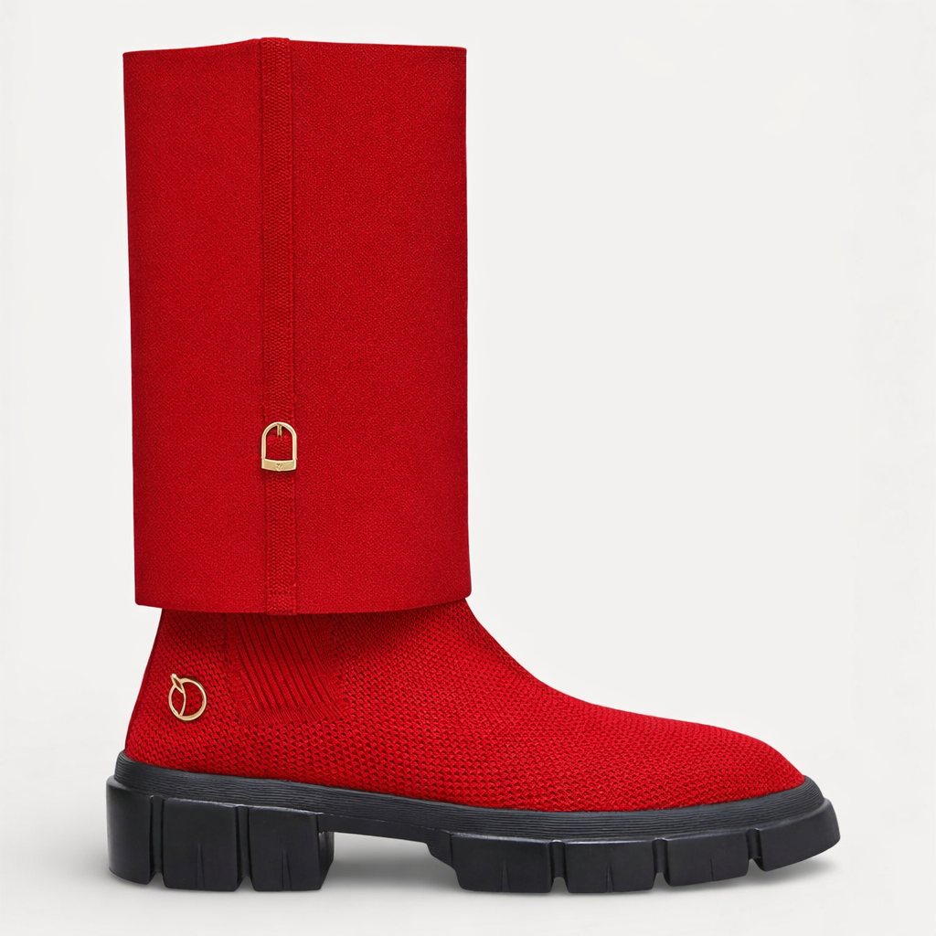 Knitted Sleeve Leg Warmer