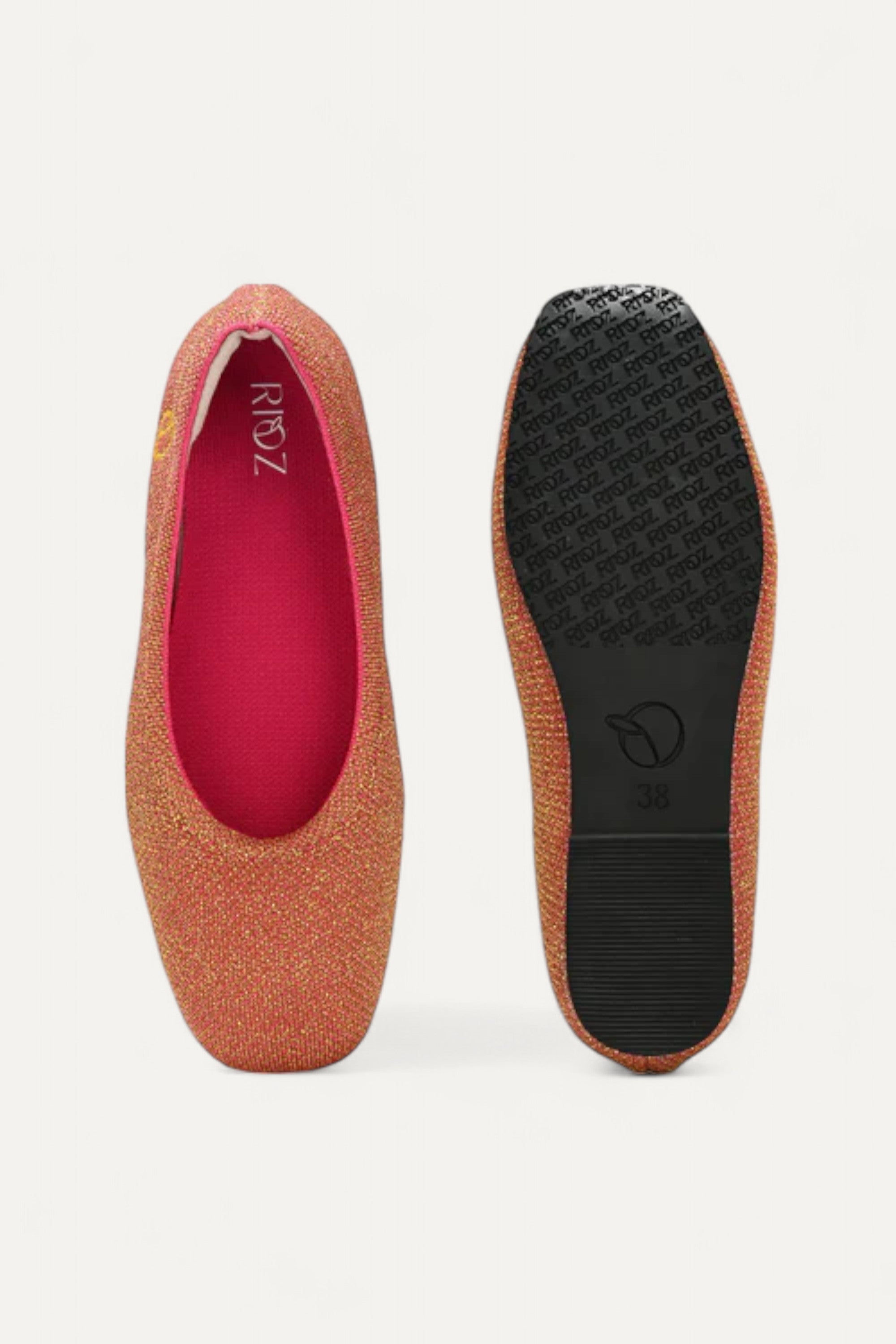 The Square Toe- Round Cut Flats
