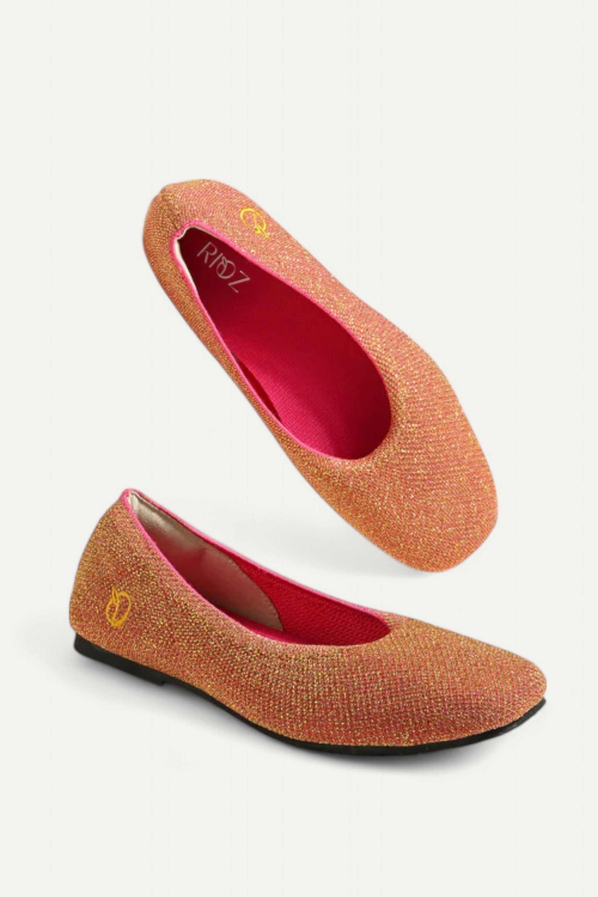 The Square Toe- Round Cut Flats