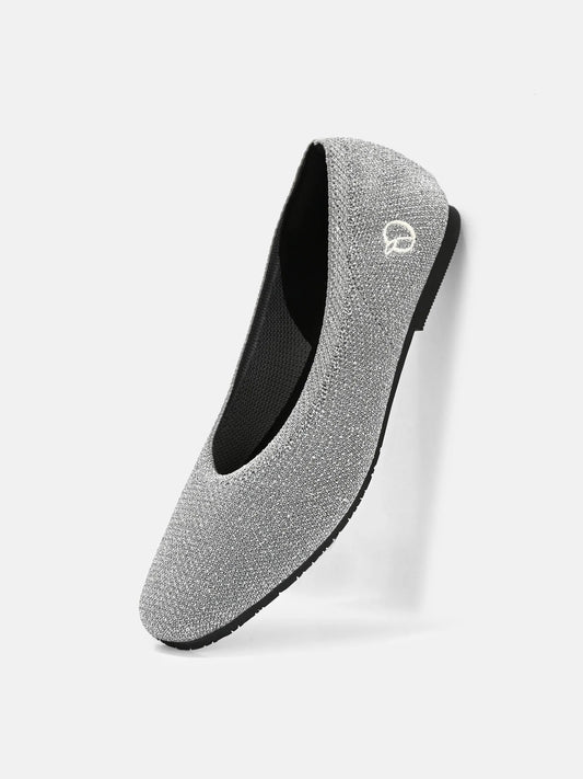 The Square Toe- Round Cut Flats