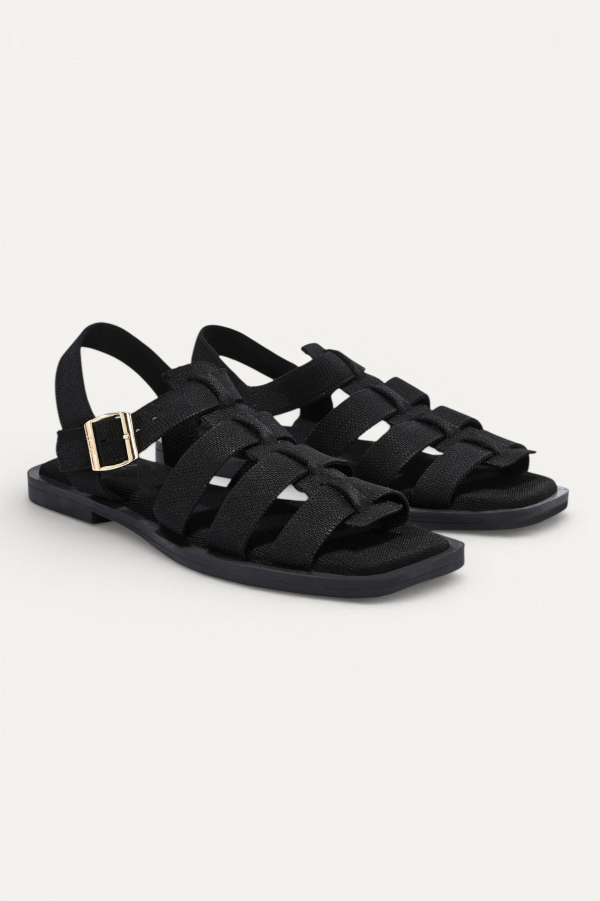 The Riva Slides (black) – Recycled, Washable | Rioz