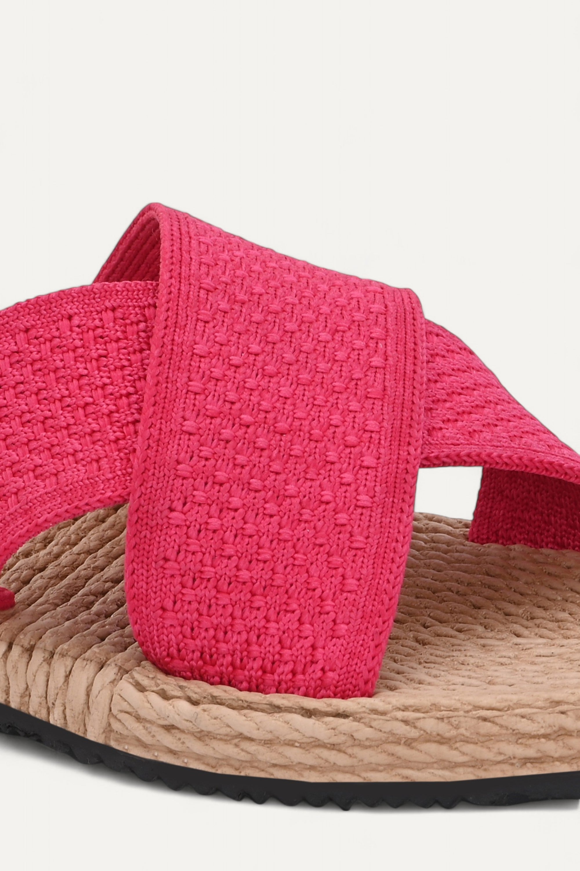 Rioz store-women flats -comfortable-eco friendly-sustainable- flats shoe for women-party wear sandals-pink cross sandal
