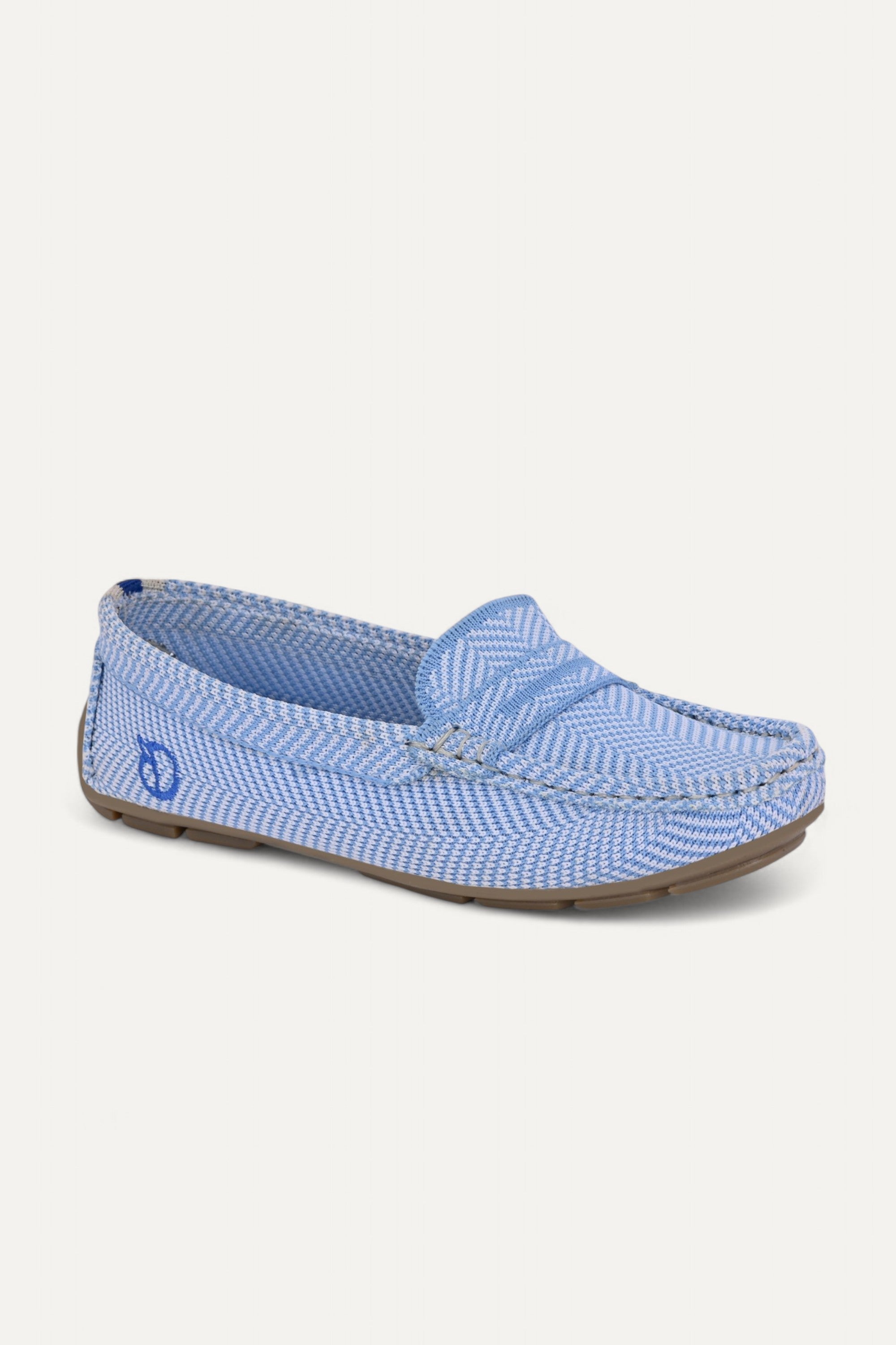 rioz-Blue Loafer for women-eco friendly footwear-sustainable black loafer for girls -casual loafer for ladies
