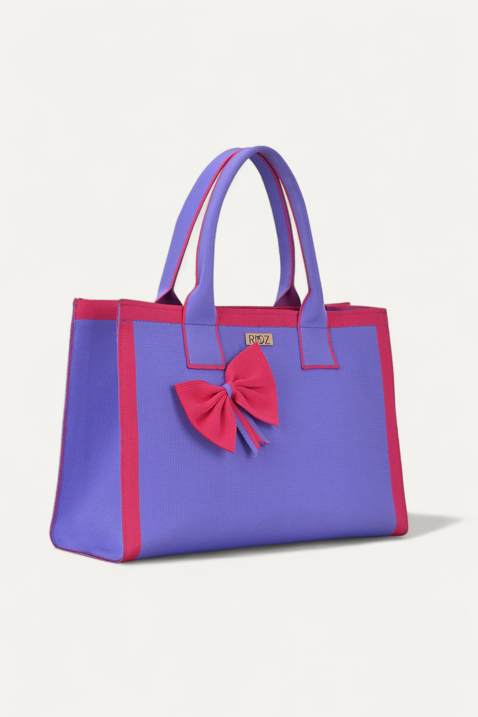 Bloom- Zipper Book Tote Bag