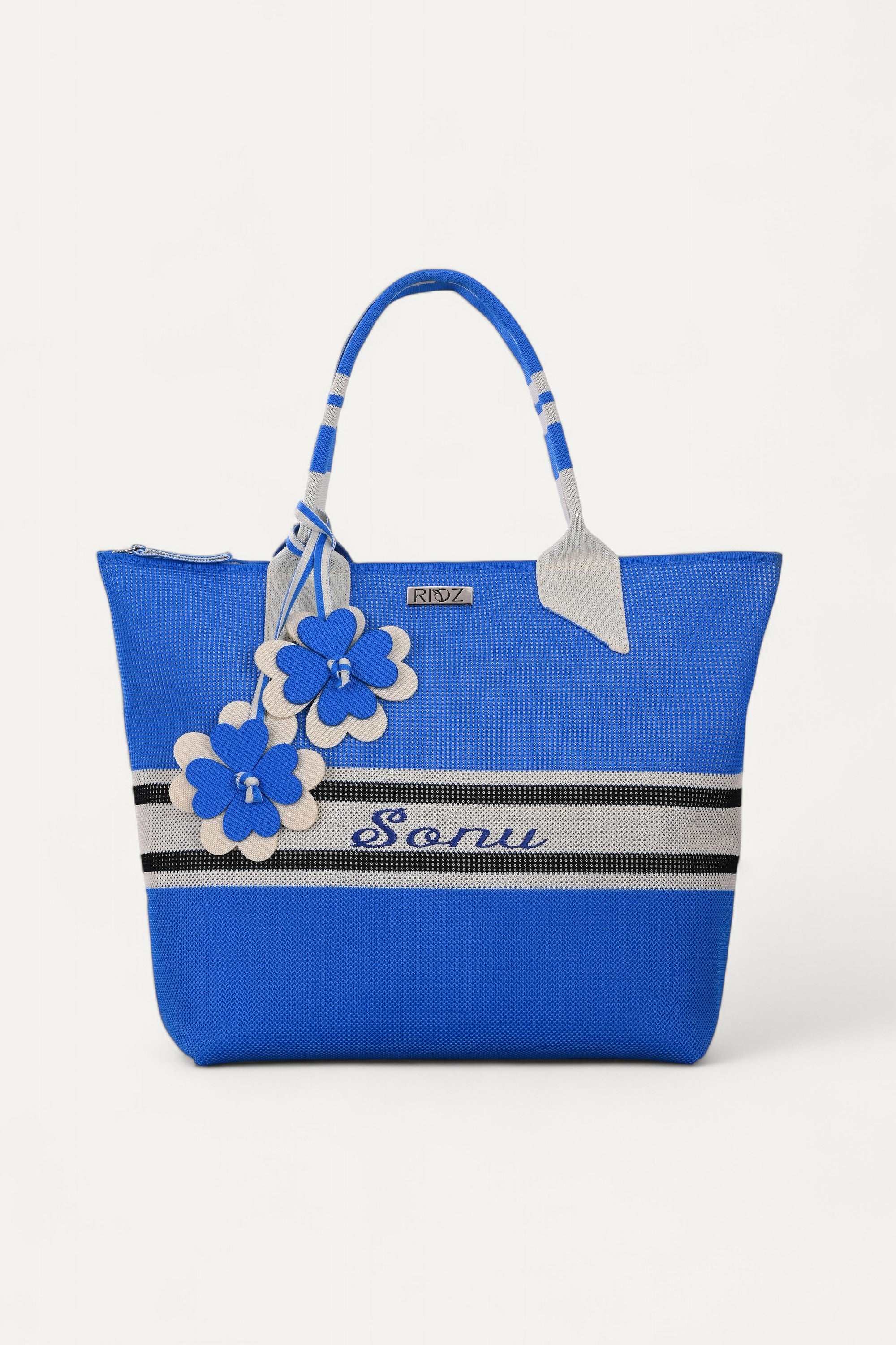 Polar- Zipper Tote Bag