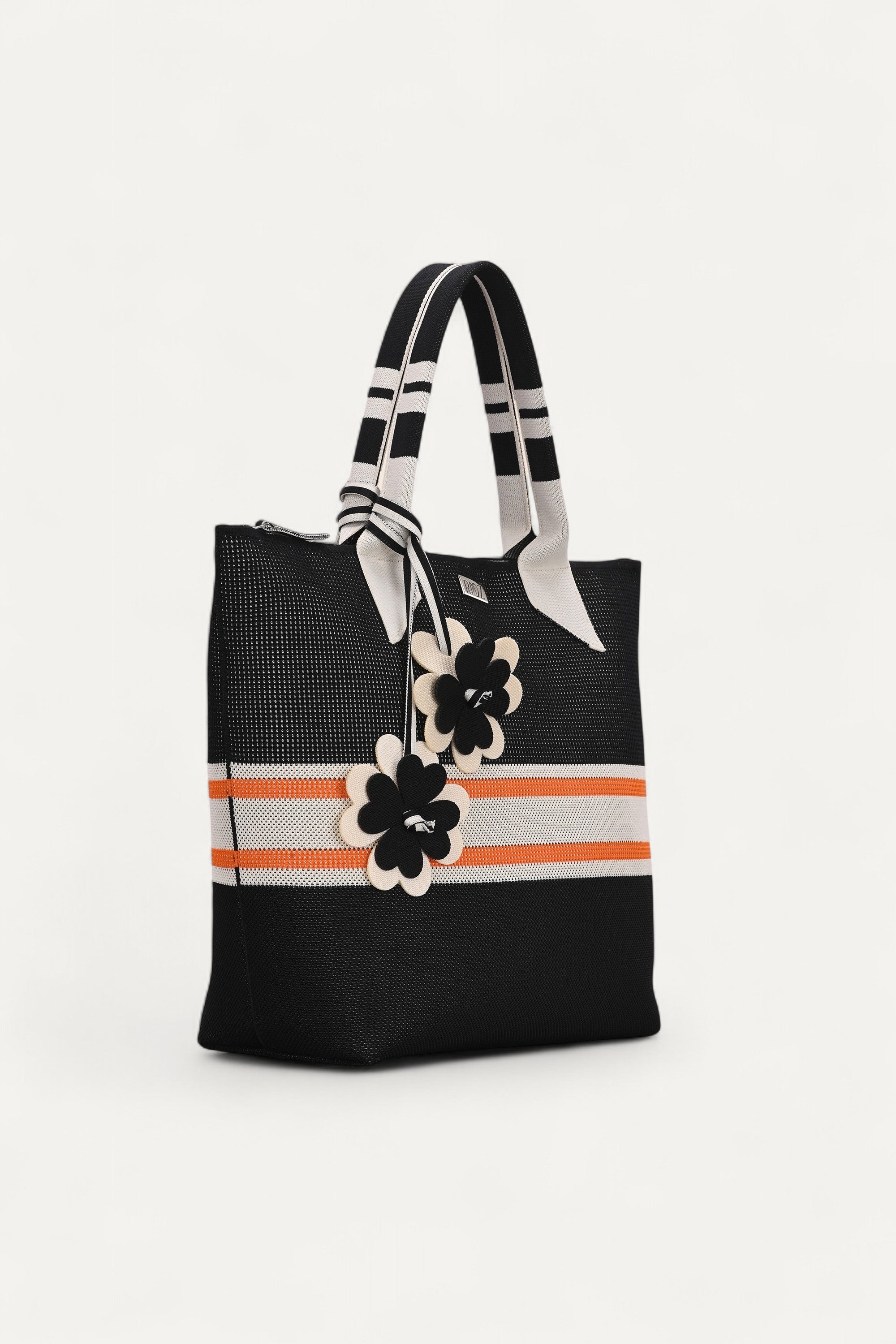 Polar- Zipper Tote Bag