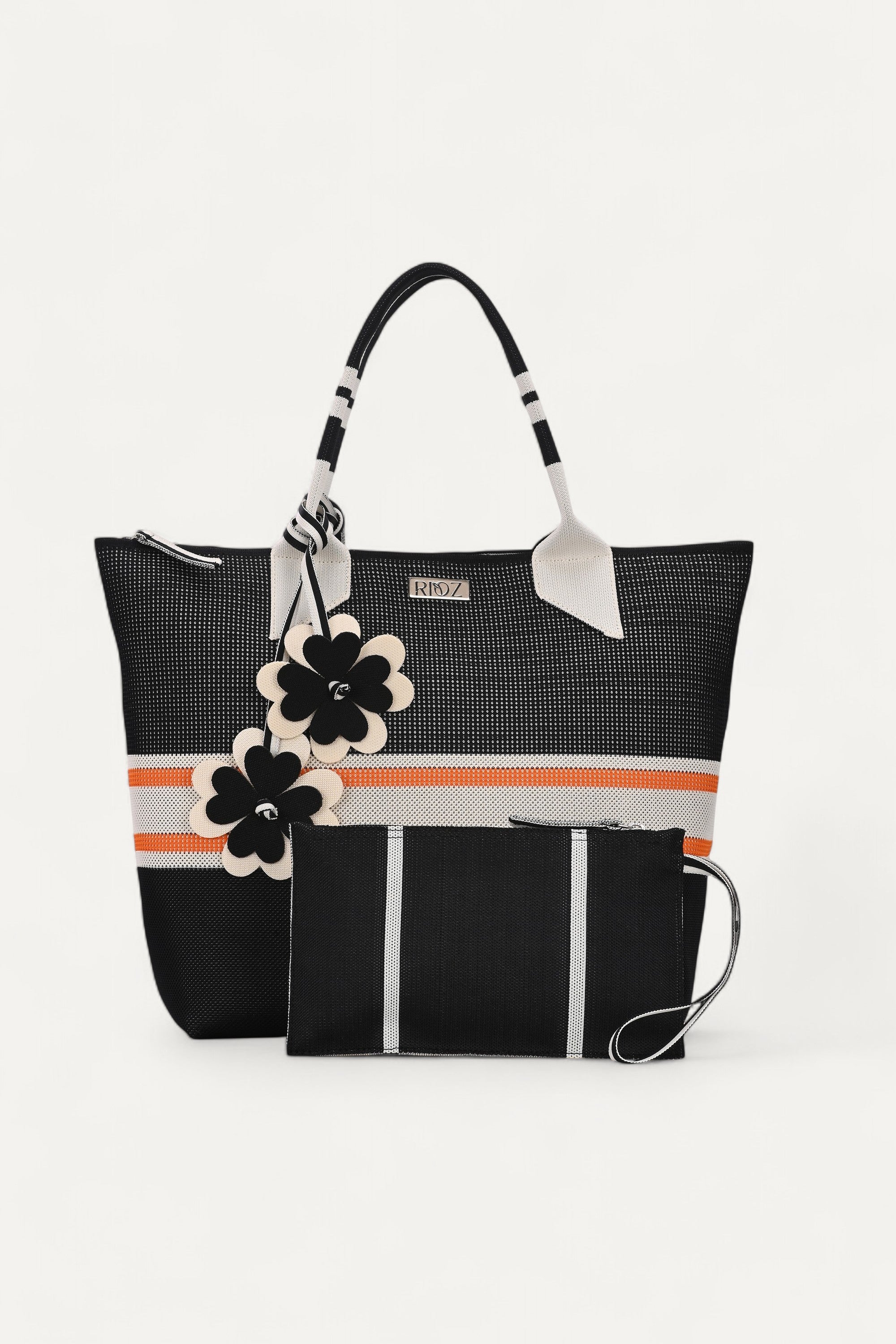 Polar- Zipper Tote Bag
