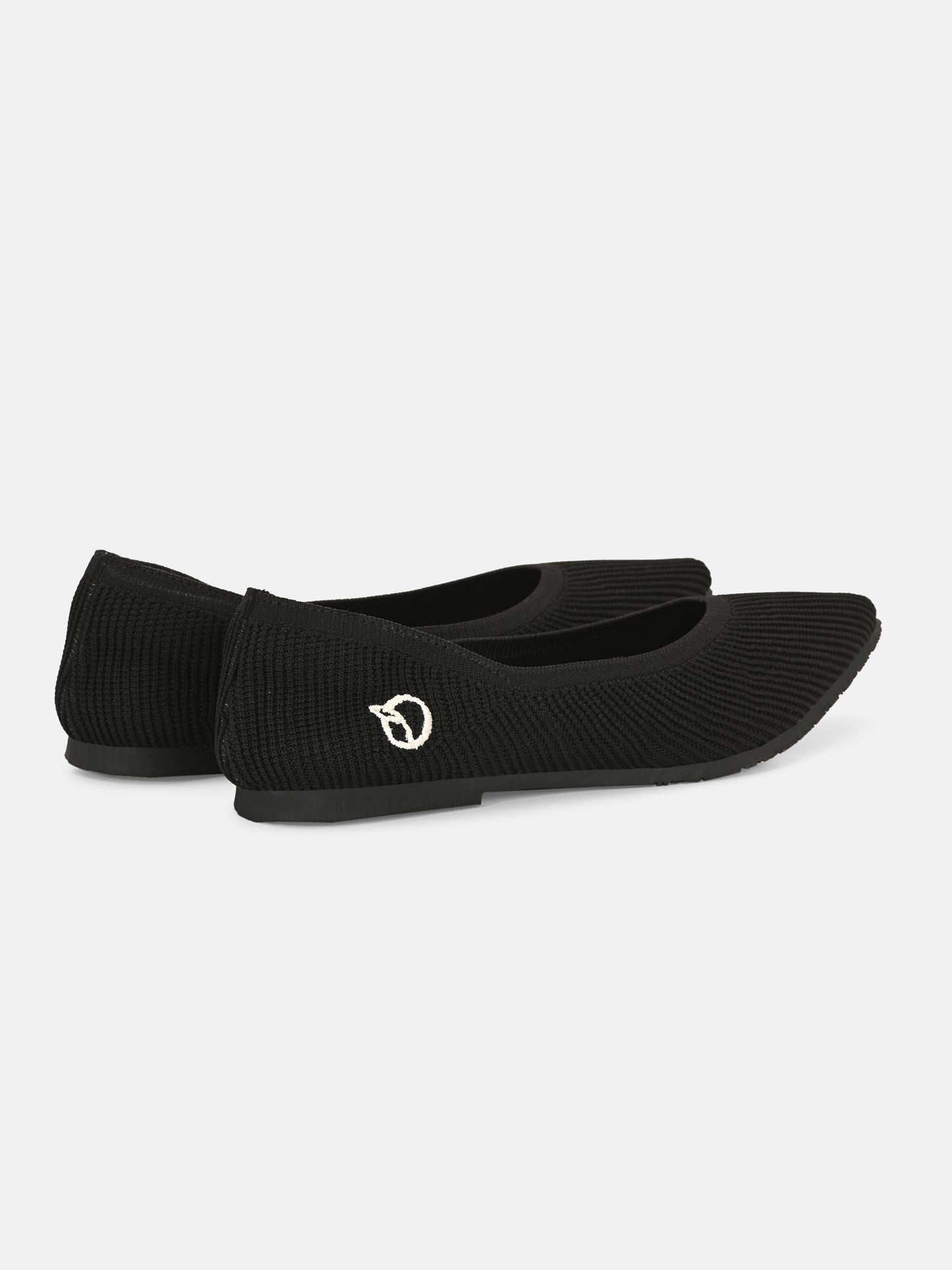 rioz-bellies for women - black bellies-bellies footwear-footwear for women-bellies flat -flat bellies for girls- black sandals-black flats