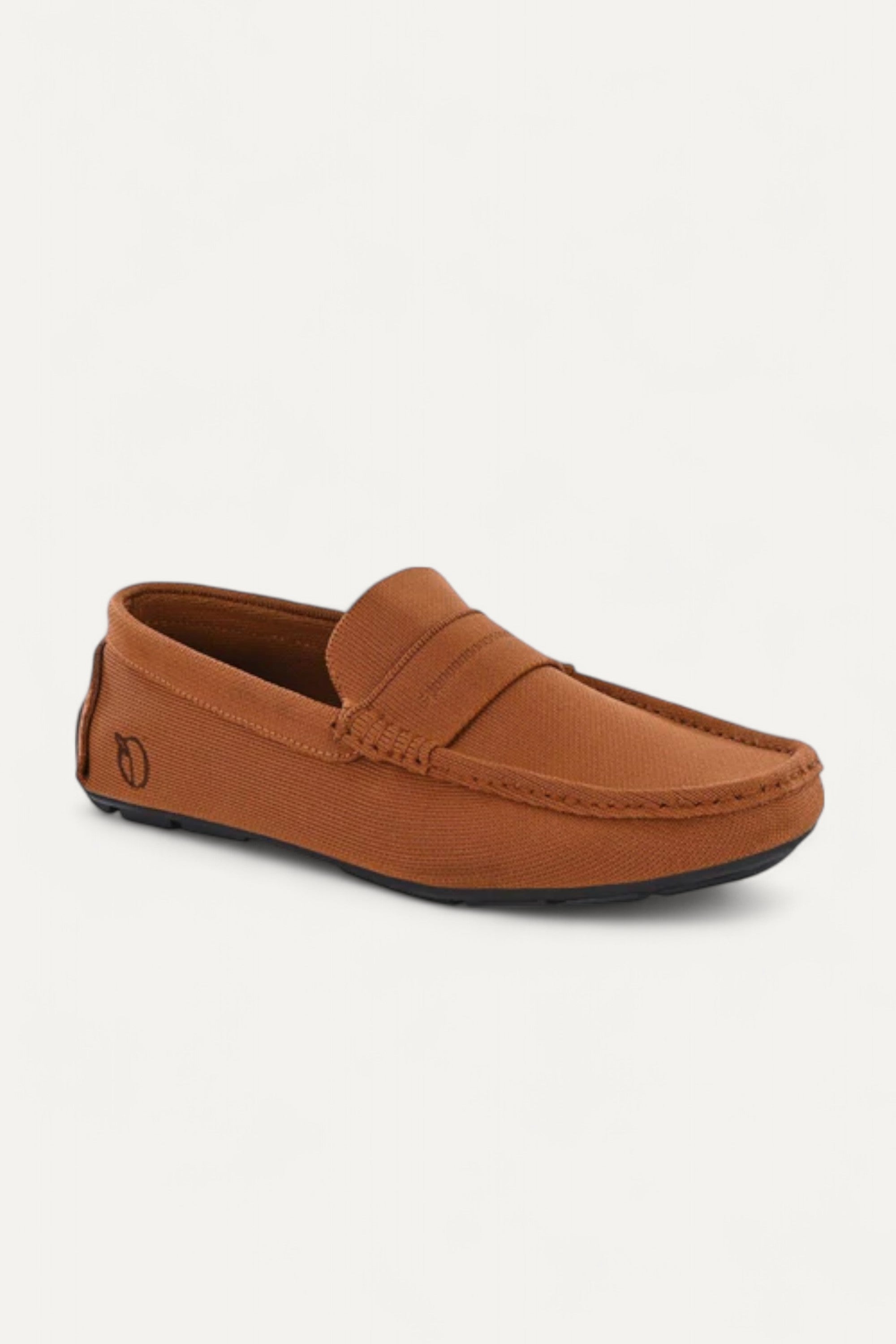 Rioz brown  all-day-man-loafer-tan for women with breathable knit straps and cushioned sole eco-friendly fabric and cushioned sole 