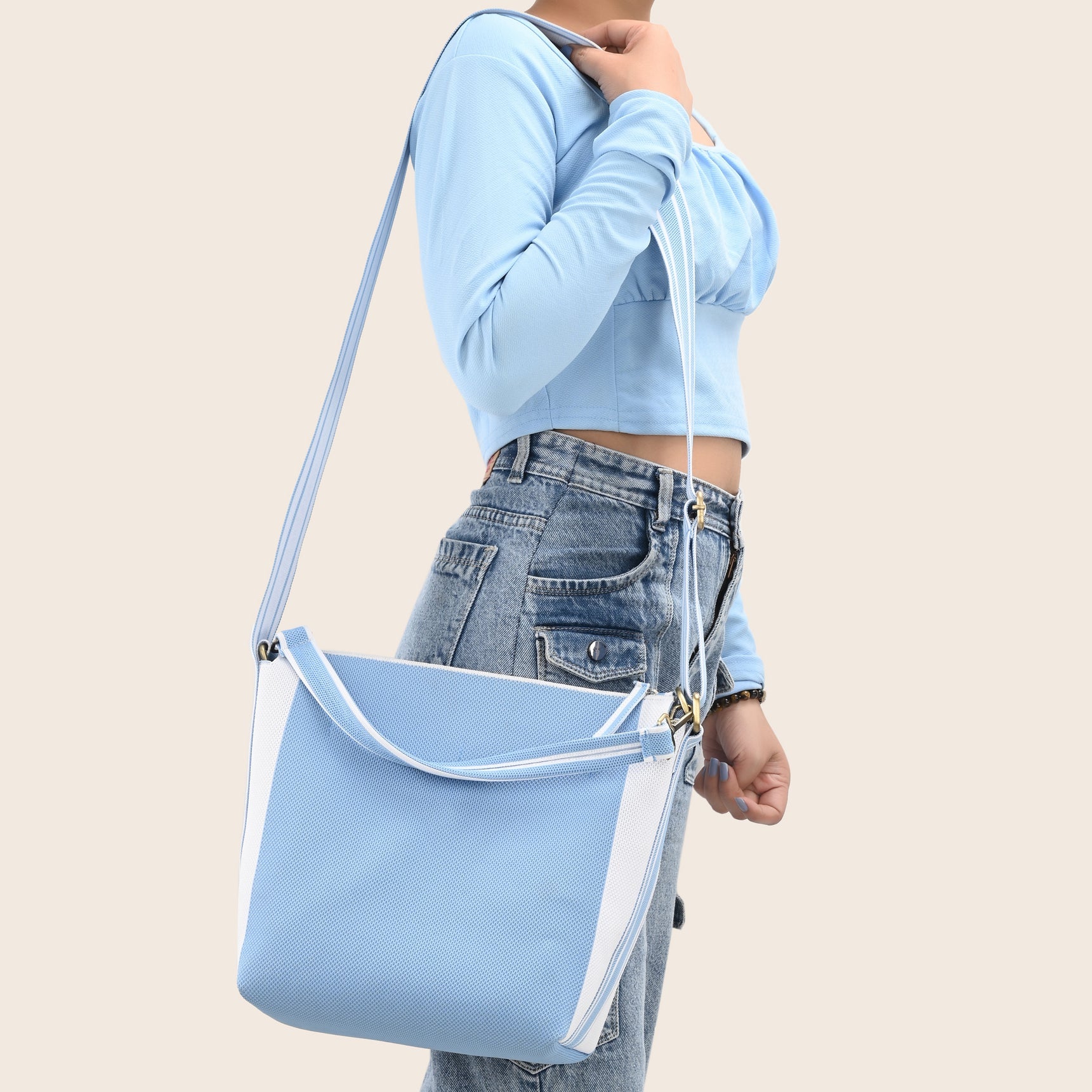 Atlas - Crossbody Sling Bag - Blue - Rioz