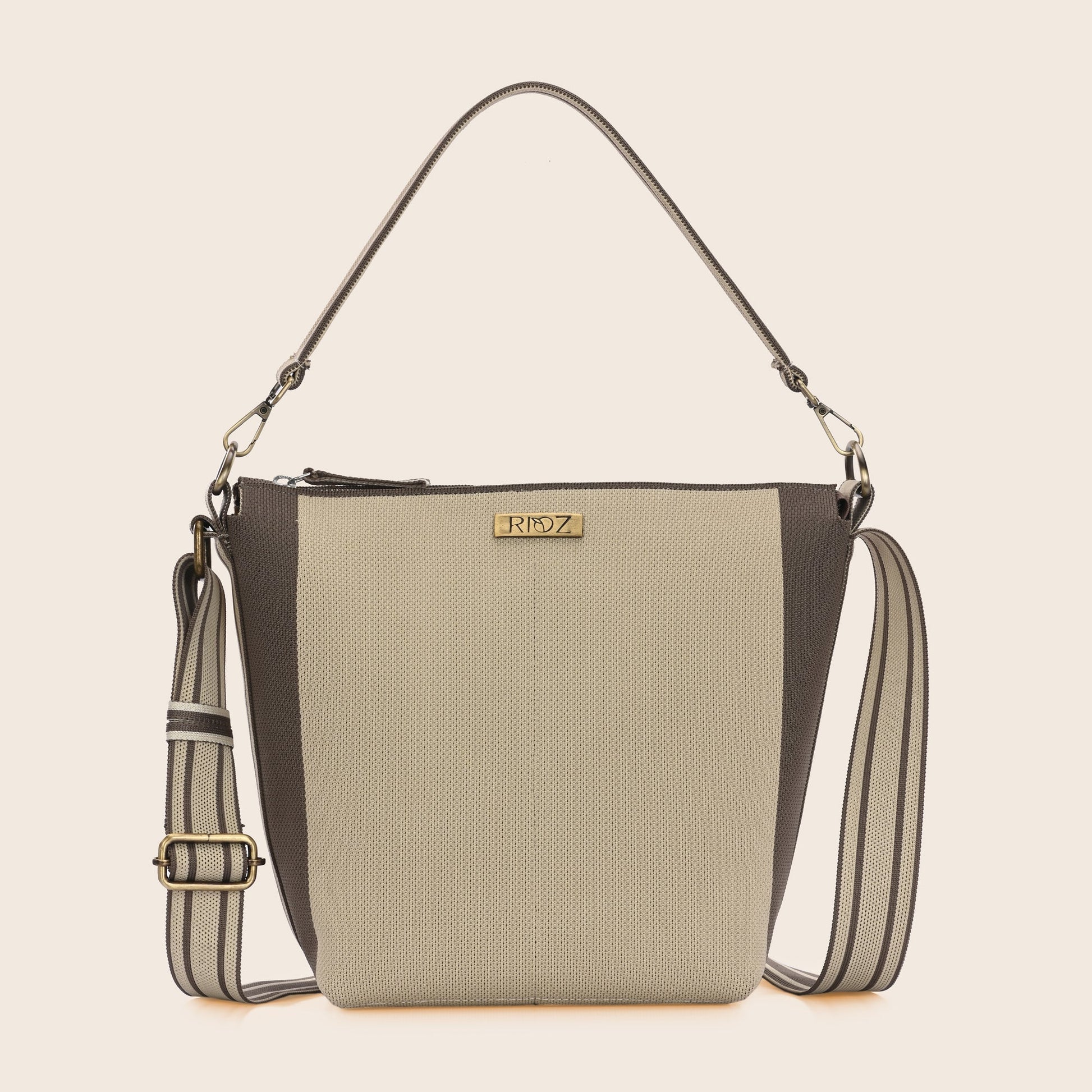 Atlas - Crossbody Sling Bag - Cream - Rioz