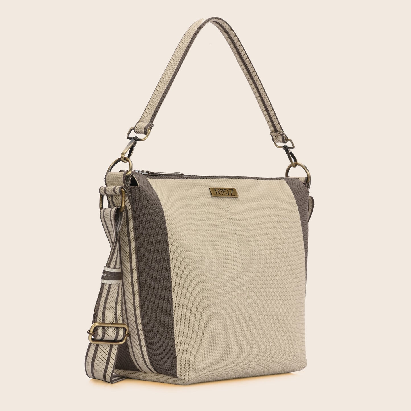 Atlas - Crossbody Sling Bag - Cream - Rioz