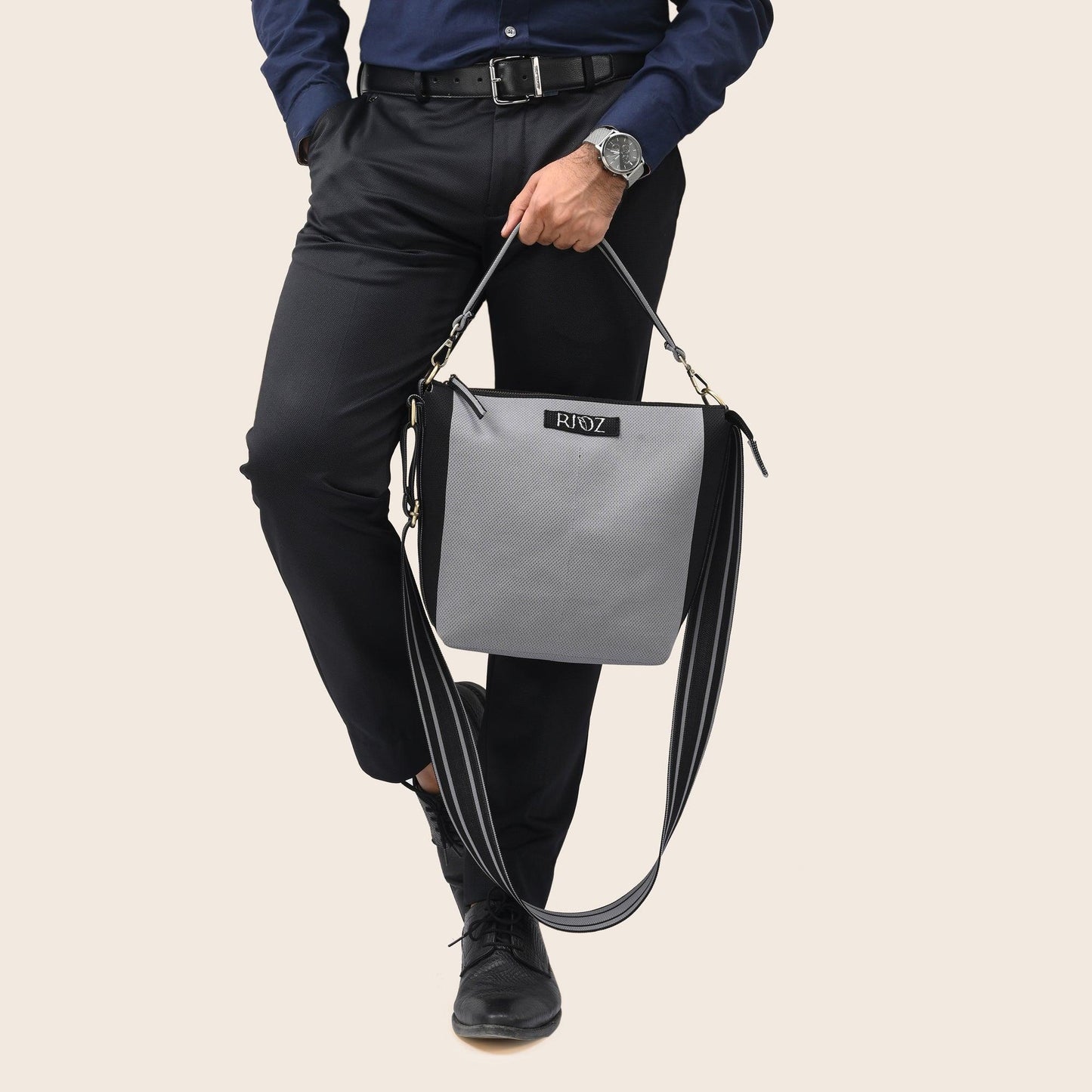 Atlas - Crossbody Sling Bag - Grey - Rioz