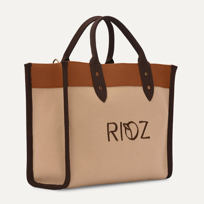 Block Koach - Book Tote Bag - Rioz