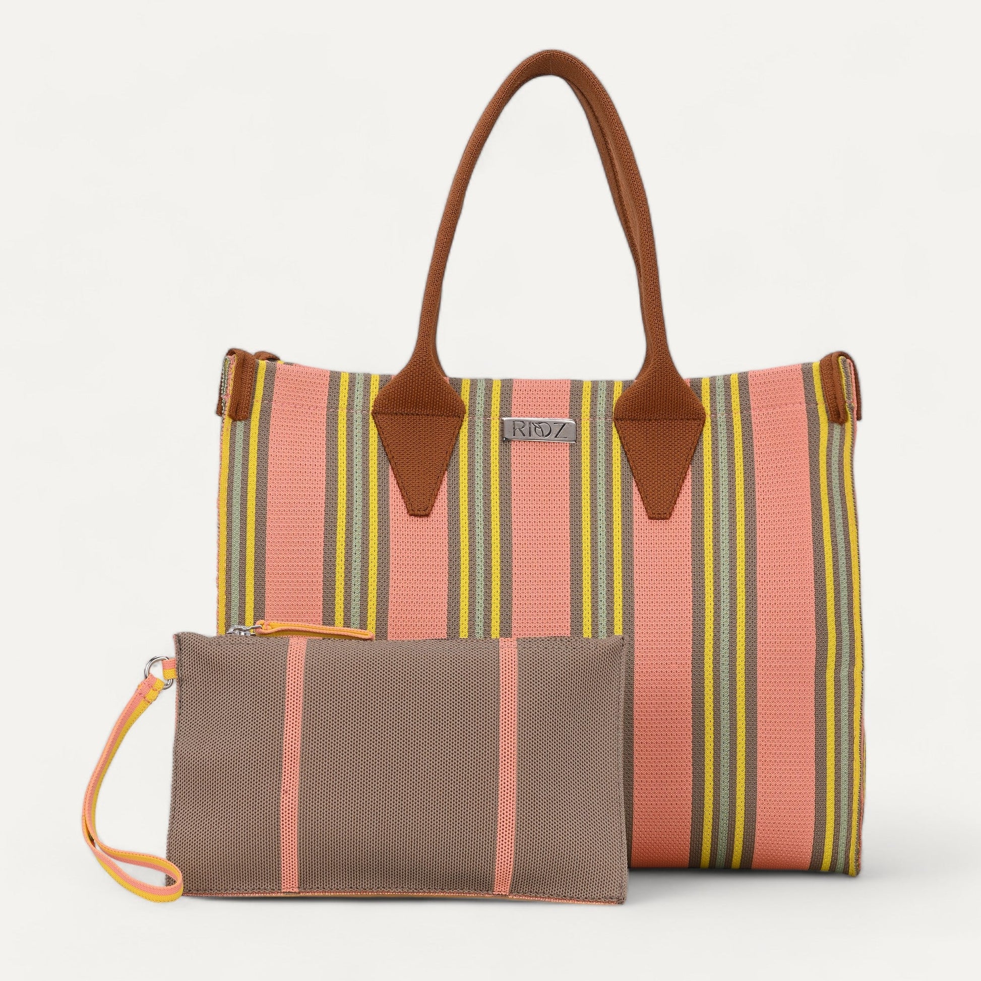 Coral - Book Tote Bag - Rioz