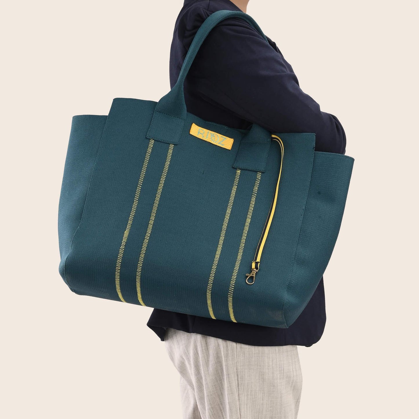 Deux - Bucket Tote - Teal - Rioz