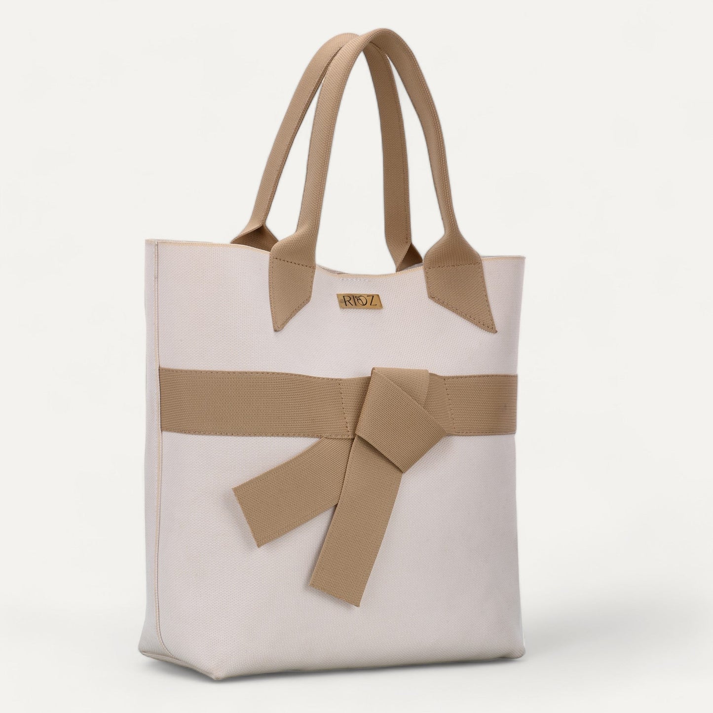 Florie- Everyday, Everywhere Tote- Ecru - Rioz Store