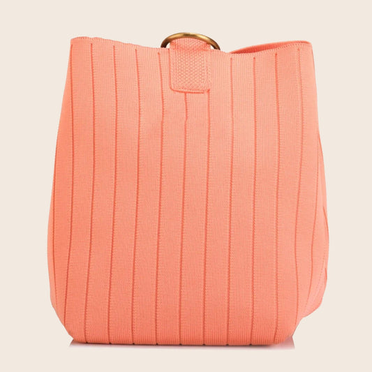 Jude - Mini Bucket Bag - Peach - Rioz