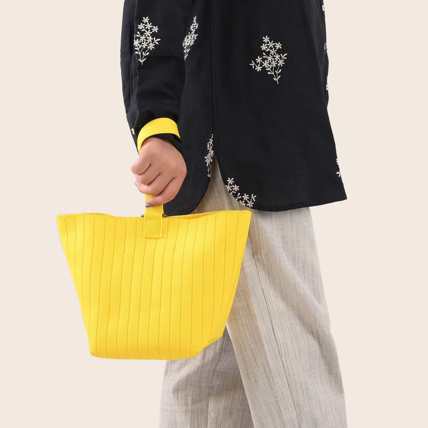 Jude - Mini Bucket Bag - Yellow - Rioz