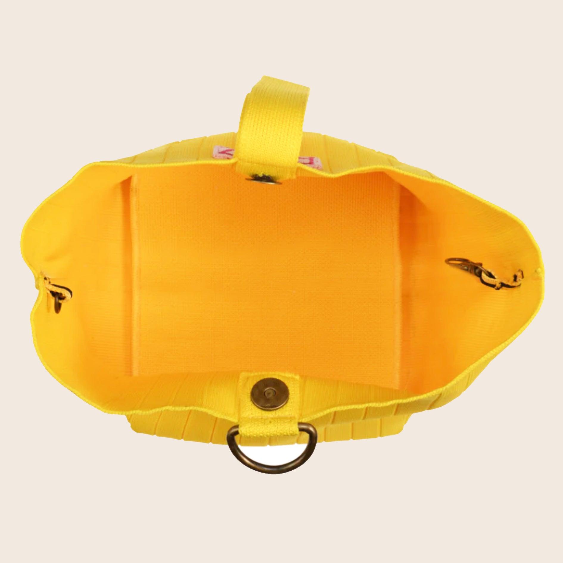 Jude - Mini Bucket Bag - Yellow - Rioz