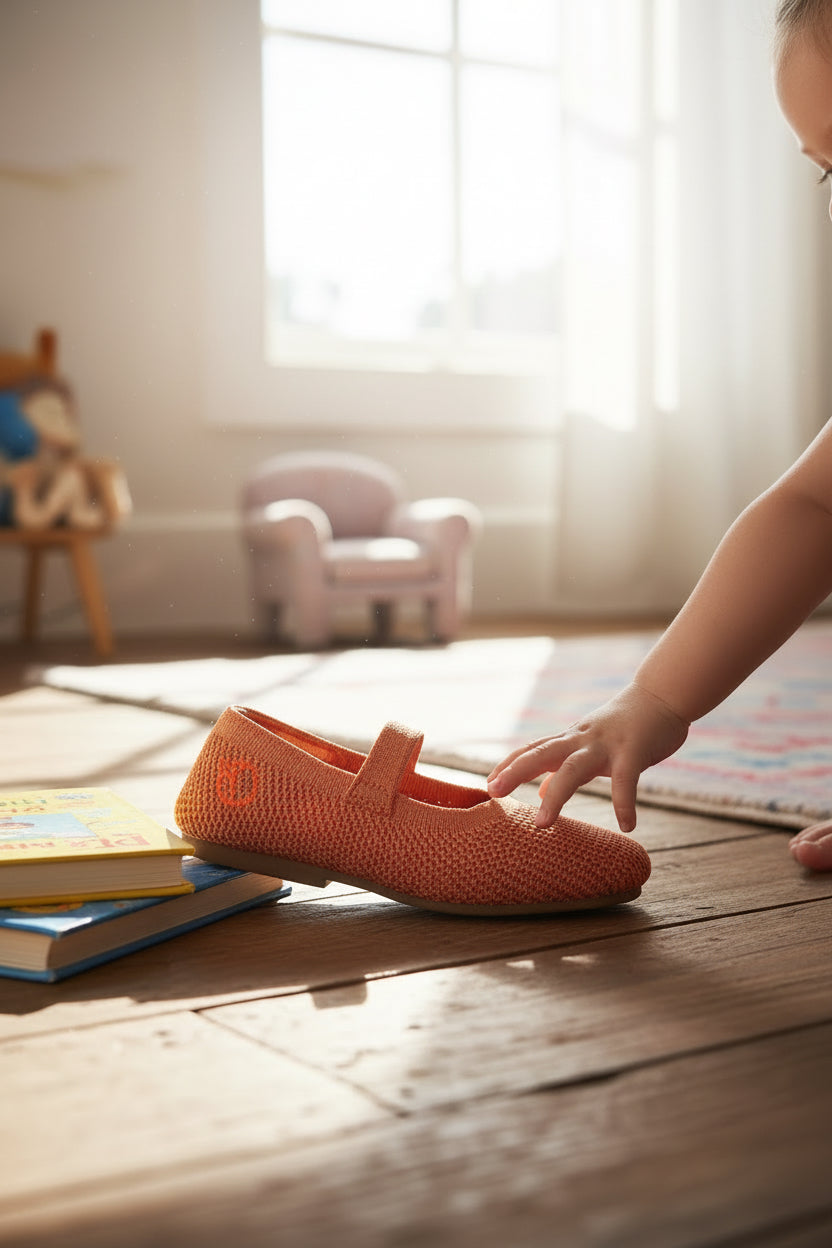 The Kids Square Toe Mary Janes