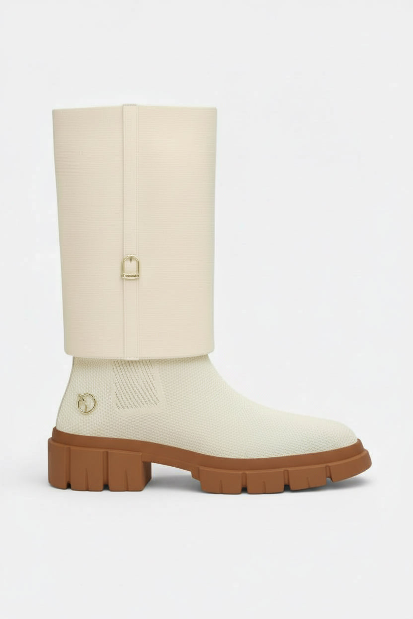 Knitted Sleeve Leg Warmer