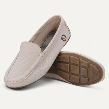 The Woman Loafer - Ecru - Rioz Store