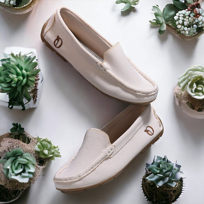 The Woman Loafer - Ecru - Rioz Store